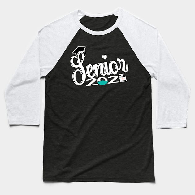 senior 2021 gift idea Baseball T-Shirt by DODG99